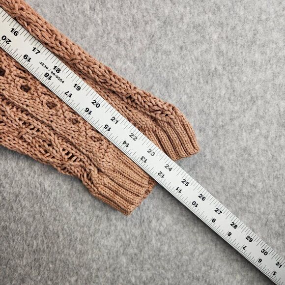 Johnny Was Sweater Womens M Neutral Beige Calme Cardigan Tunic Boho Western - Picture 7 of 13